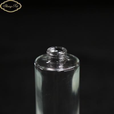 China OEM Personal Care 30mI Single Cylinder Perfume Bottle Glass Empty High Quality Transparent Perfume Bottle for sale