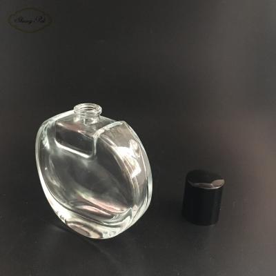 China OEM Round Personal Care 50ml Empty Glass Bottle High Quality Transparent Perfume Unique Perfume Bottle for sale