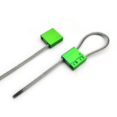 China Galvanized Steel Shipping Container Cable Seal Lock Security Tag for Customs 27.3*26.2*9.4 mm for sale