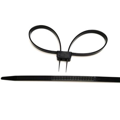 China US-NHC12X690 Pull Tight Cable Tie Police Security Double Flex Plastic Nylon Handcuffs for sale