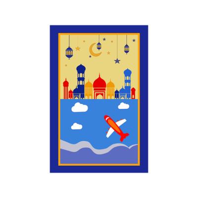 China Modern J Carpet Portable Islamic Prayer Pad Children's Prayer Pad Muslim Floor Mat for sale