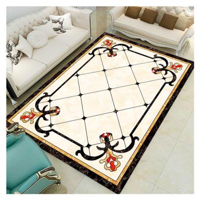 China Wholesale Best-selling Chinese Blankets Living Room European Classic Luxury Carpets Washable for sale