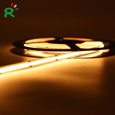 China Residential / Hotel / Landscape High CRI 8mm COB Strips New Design 480leds High Density 24v Warm White Led Strip Light for sale