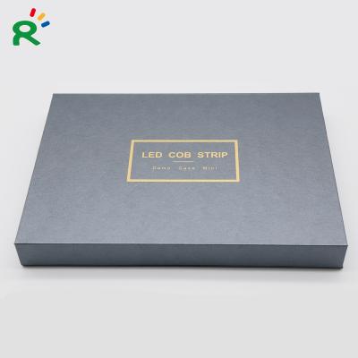 China New LED COB Exhibition CRI90 Flexible Strip Sample Box With Different Size For Exhibition for sale