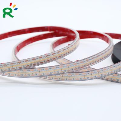 China Residential 24V SMD2110 700LEDs/m (3000K) IP68 High Density Warm White Waterproof Flexible LED Strips For Architecture Lighting Decorations. for sale