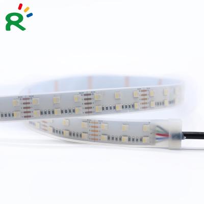 China Flexible Dual Line Residential/Hotel/Landscape 20mm PCB RGBW 5050 24V 120LEDs/m LED Strips Waterproof Non-waterproof LED Strip Light for sale