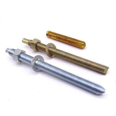 China Curtain Wall Stainless Steel Anchor Bolt Chemical Agent Expansion Glass High Strength Screw for sale