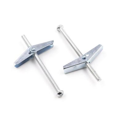 China Factory Made Expansion Fasteners Construction Screws Galvanized Toggle Bolts Butterfly Anchors for sale