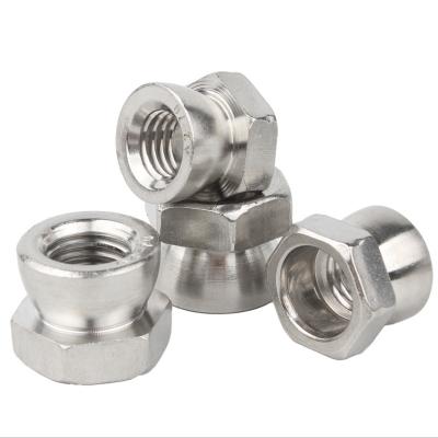 China General industry manufacturers customize various types of stainless steel anti-theft nuts with hex head for sale