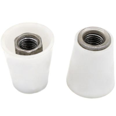 China Traditional factory wholesale plastic round table cone nut for construction auger for sale