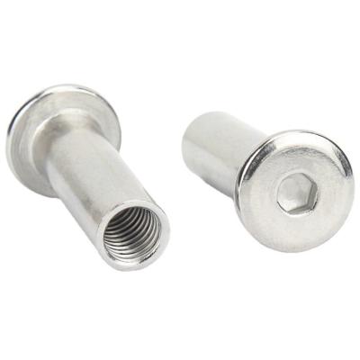 China Heavy Industry Manufacturers Stainless Steel Countersunk Hex Socket Head Nut Set Bolts for sale