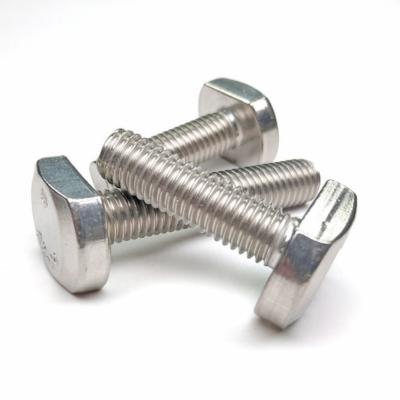 China Custom Sales Hardware Fasteners Stainless Steel T Head Bolts From High Reliability Manufacturers for sale