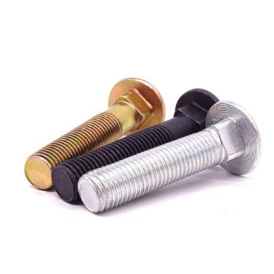 China Industry High Strength Half Round Square Neck Stainless Steel Carriage Bolts Brass Screws for sale