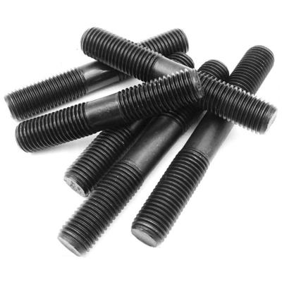 China Industry Factory Price General High Strength Carbon Steel Bolt Stud Oxidized Blackened Screw for sale