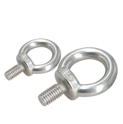 China Round Chinese Manufacturers Make Lengthened Stainless Steel Lifting Eye Lifting Screws for sale