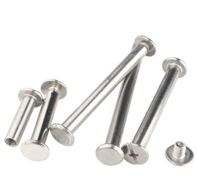 China Direct Netting Stainless Steel Rivet Female Round Double Sided Lock Screw Nut for sale