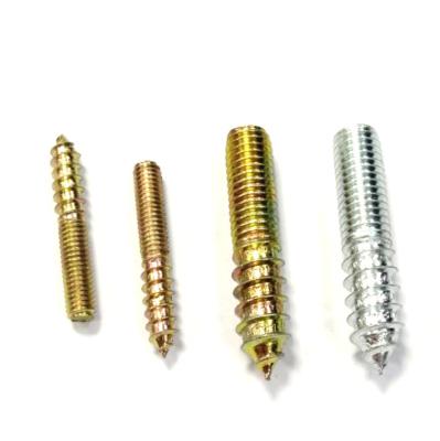 China Round Iron Coating Color Zinc Self Tapping Double Head Screws For Furniture for sale