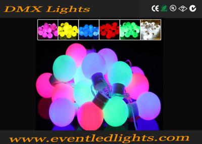 China Rainbow Twinkle Color Changing Led String Lights Small Round Ball for sale