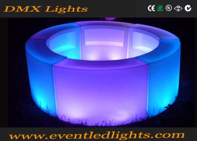 China Purplr And Blue Beer Garden Led Furniture Treasures Bar Counters for sale