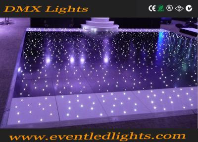 China Purple Led Dance Floor Brightness Pitch 10mm With 2 Years Warranty for sale