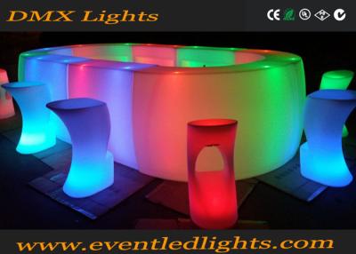 China Nightclub Led Bar Counter , lounge and bar furniture Multi Colors Changing for sale