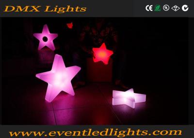 China Christmas decorative star shaped led light for events / party / wedding for sale