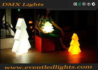 China Waterproof outdoor christmas Led Pillar Lights snow shaped plastic material for sale