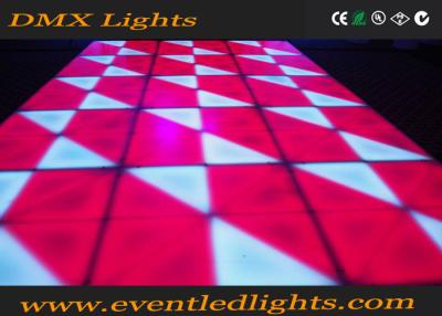 China Multi Colors DJ LED Lighted Dance Floor Rental , Outdoor LED Starlit Dance Floor for sale