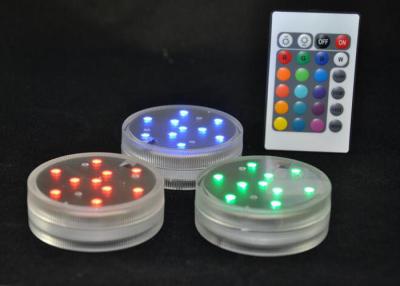 China 10 SMDs Rgb Multi Color Led Light Base For Wedding Vase , Home Decoration for sale