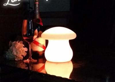 China Mushroom Stylish Battery Operated Desk Lamp Rechargeable Led Table Lamps for sale