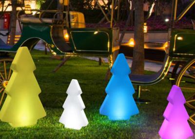 China Color Changing Remote Control Tree LED Pillar Lights for Christmas Holiday Decorative for sale