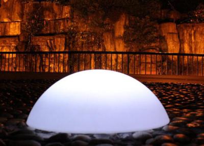 China Outdoor Rechargeable Waterproof Floating Led Sphere Ball Multi Colors Changing for sale