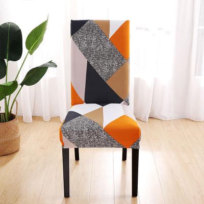 China New Elastic Dining Chair Cover For Dining Room Stretch Kitchen Chair Cover Kitchen Wedding Banquet Cover For Chair for sale