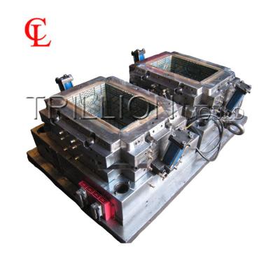 China Plastic turnover box injection plastic Crate mould vegetable crate mold fruit Logistics box light small crate mould for sale