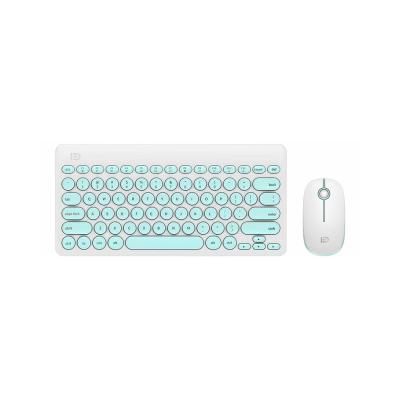 China 2022 Wireless LOGO Round Keyboard 2022 Ultra Thin Wireless Mini Keyboard And Mouse Custom Keyboard for sale