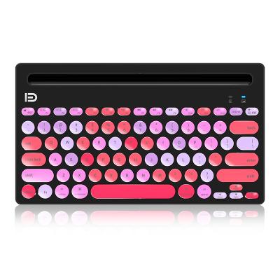 China Custom punk optical keyboard factory supply Kaycap wireless keyboard for sale