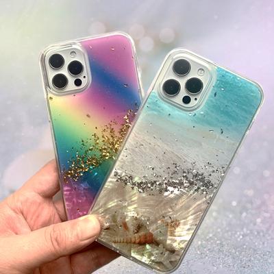 China Luxury Shockproof Customize Design Waterproof Pearlescent Tpu PC Phone Case For Iphone For S22 Ultra for sale