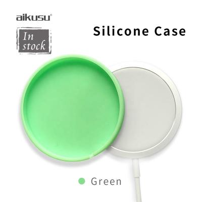 China Dropship Shockproof Genuine Silicone Case With Magnet For Apple For Iphon For Iphone12 Mini Pro And Max For Iphone 12 Wireless Charger for sale