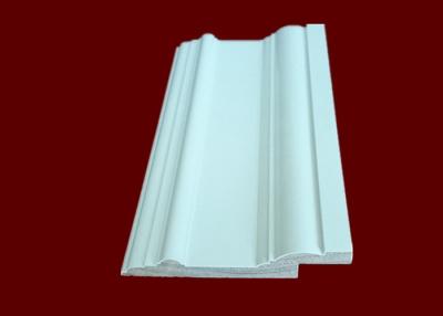 China White Waterproof Wood Door Molding For Building Decration for sale