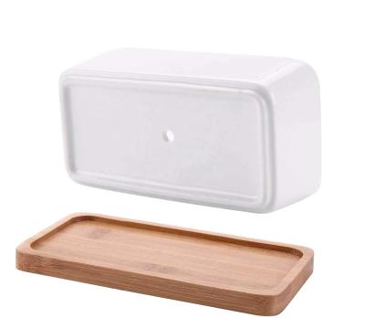 China Wholesale Bamboo Rectangular 16cm Bamboo Tray For Planter Plant Saucer For Small Plants for sale