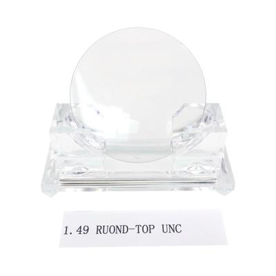 China Best Selling 1.49 Bifocal UNC Clear Round Cover Coating Cr-39 Bifocal Optical Lens for sale