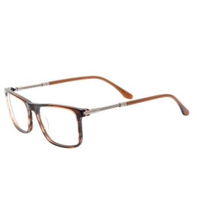 China High Quality Hand Made Optical Frames Fashion Metal Acetate Frames Glasses Adjust Formed Optical Frame Men For Sale for sale