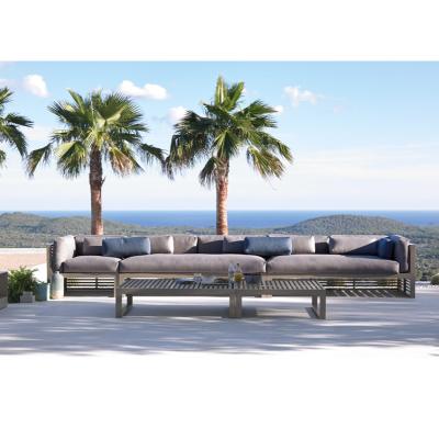 China Modern Contemporary Outdoor Garden Tables Furniture Waterproof Metal Coffee Table for sale