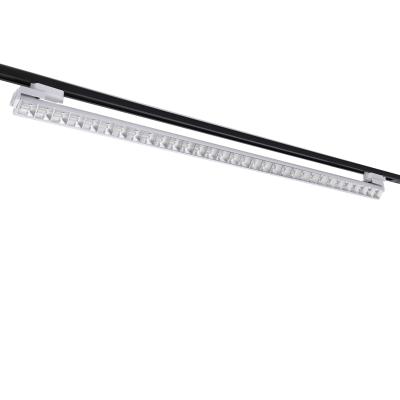 China Modern Linear LED Aluminum Three Wire Track Light Commercial And Supermarket for sale