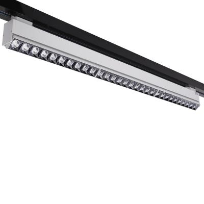 China Modern Linear LED Aluminum Three Wire Track Light Commercial And Supermarket for sale