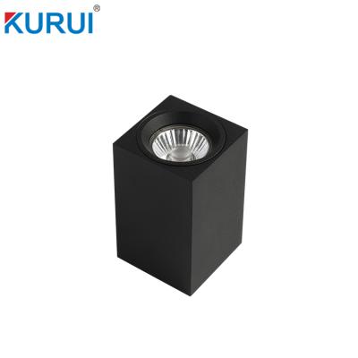 China Surface mounted led square GU10 surface mounted spot downlight for sale