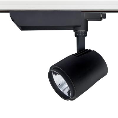 China Modern 35W led track rail lighting high lumen led track light for showroom hotel art gallery led track system light for sale