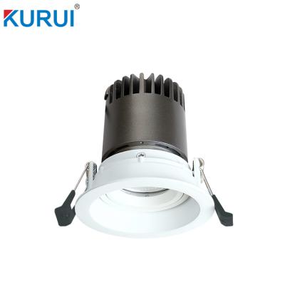 China Embeded 10W / 15W Indoor Adjustable Led Dim To Heat Adjustable White Modular Spotlight for sale