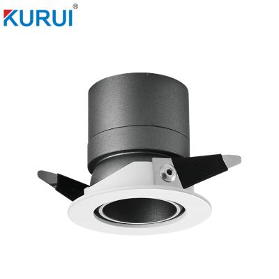 China Hotel 3w Recessed Mini Adjustable Led Round Cabinet Spotlight for sale