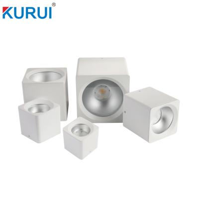 China 10W 20W 30W 40W surface mounted COB led square diameter-cast aluminum surface mounted downlight for sale